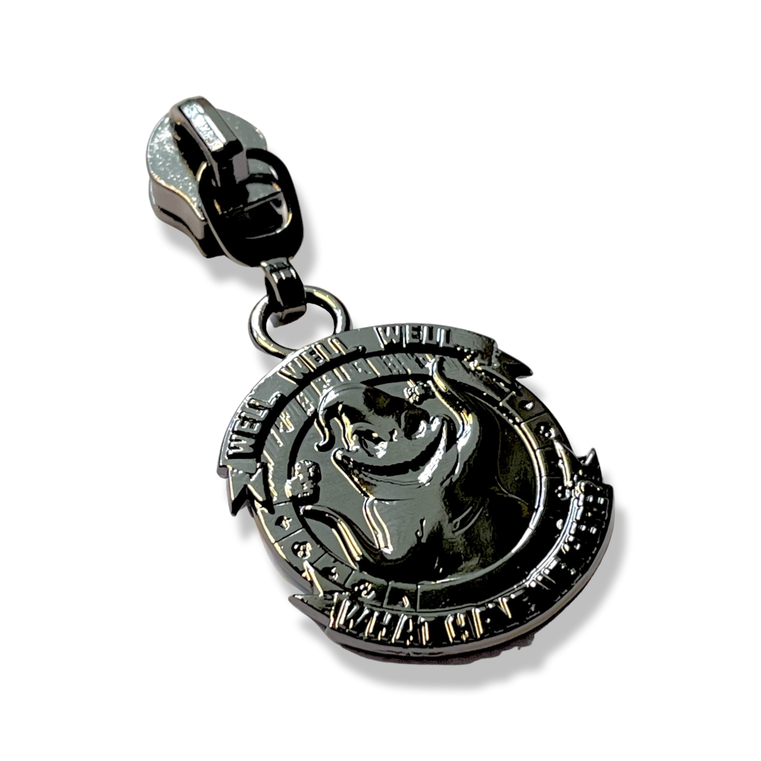 Zipper Pull, Oogie, NBC Ghost, Well, Gunmetal