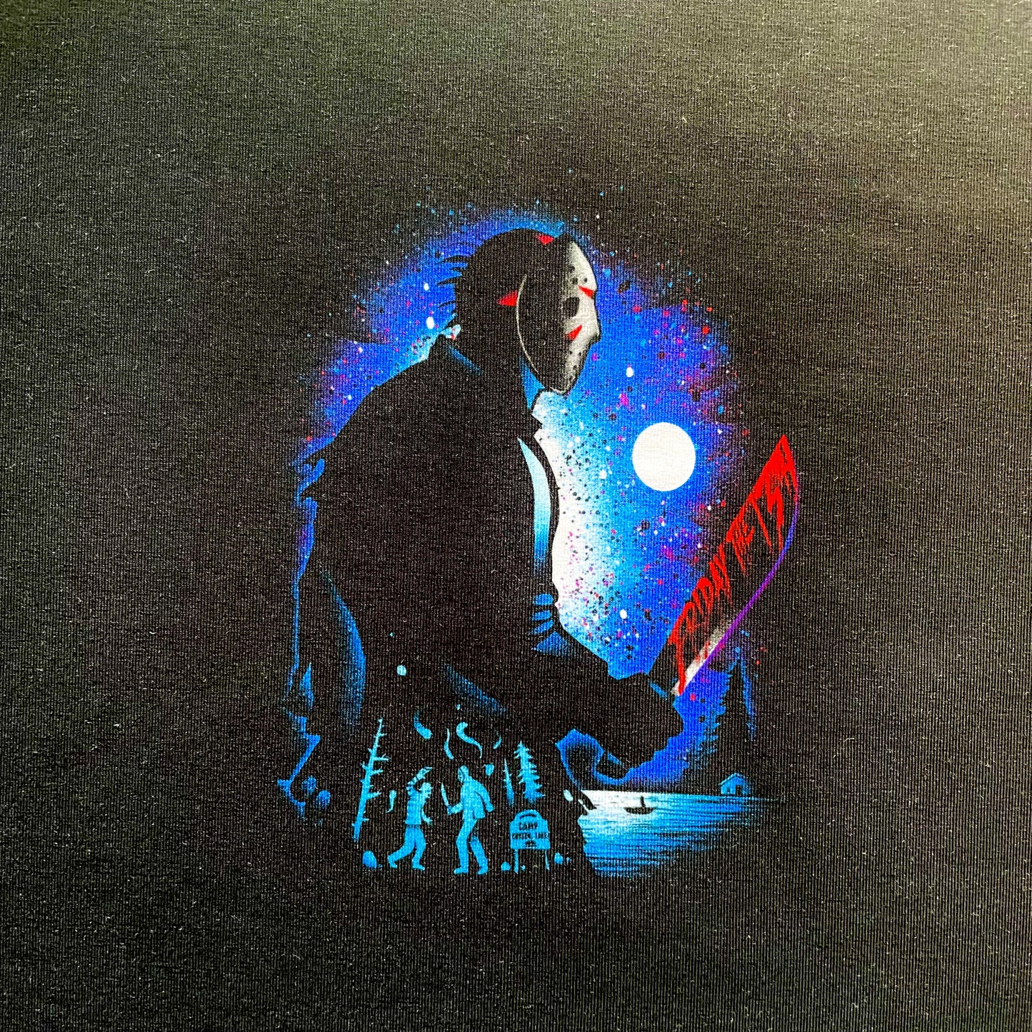 9x14 Tumbler Cut, Custom Fabric, CottonSpandex, High Quality, Halloween, Horror, Jason, Precut