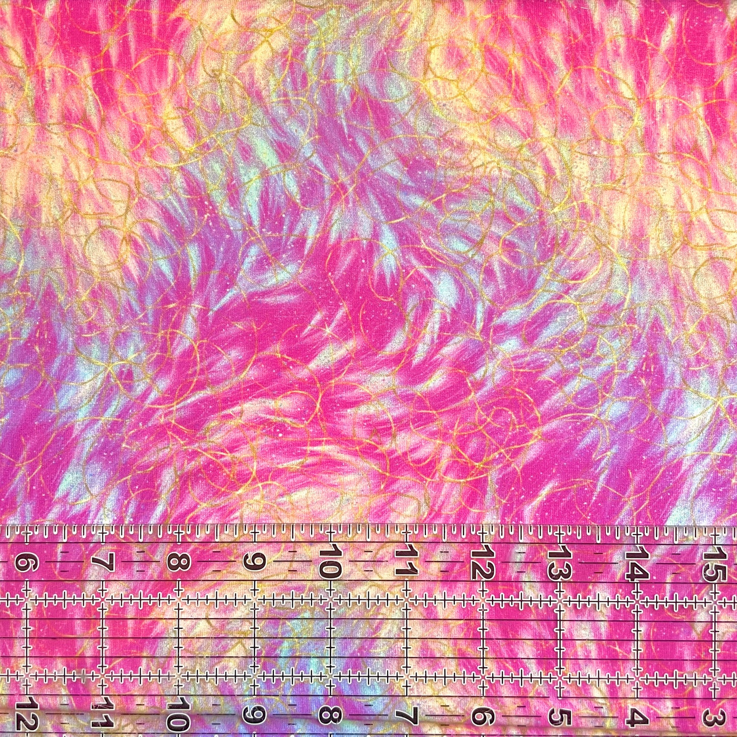 9x14 Tumbler Cut, Custom Fabric, CottonSpandex, High Quality, Mask Cut, Tumbler Fabric, Neon Fur, Bright, Colorful