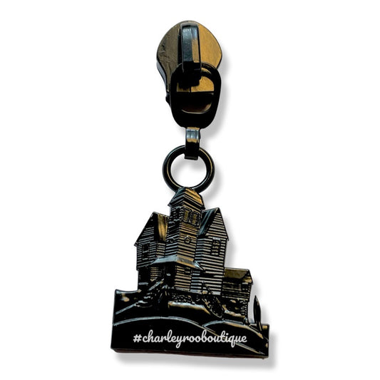 Zipper Pull, Beetlejuice House, Matte Black