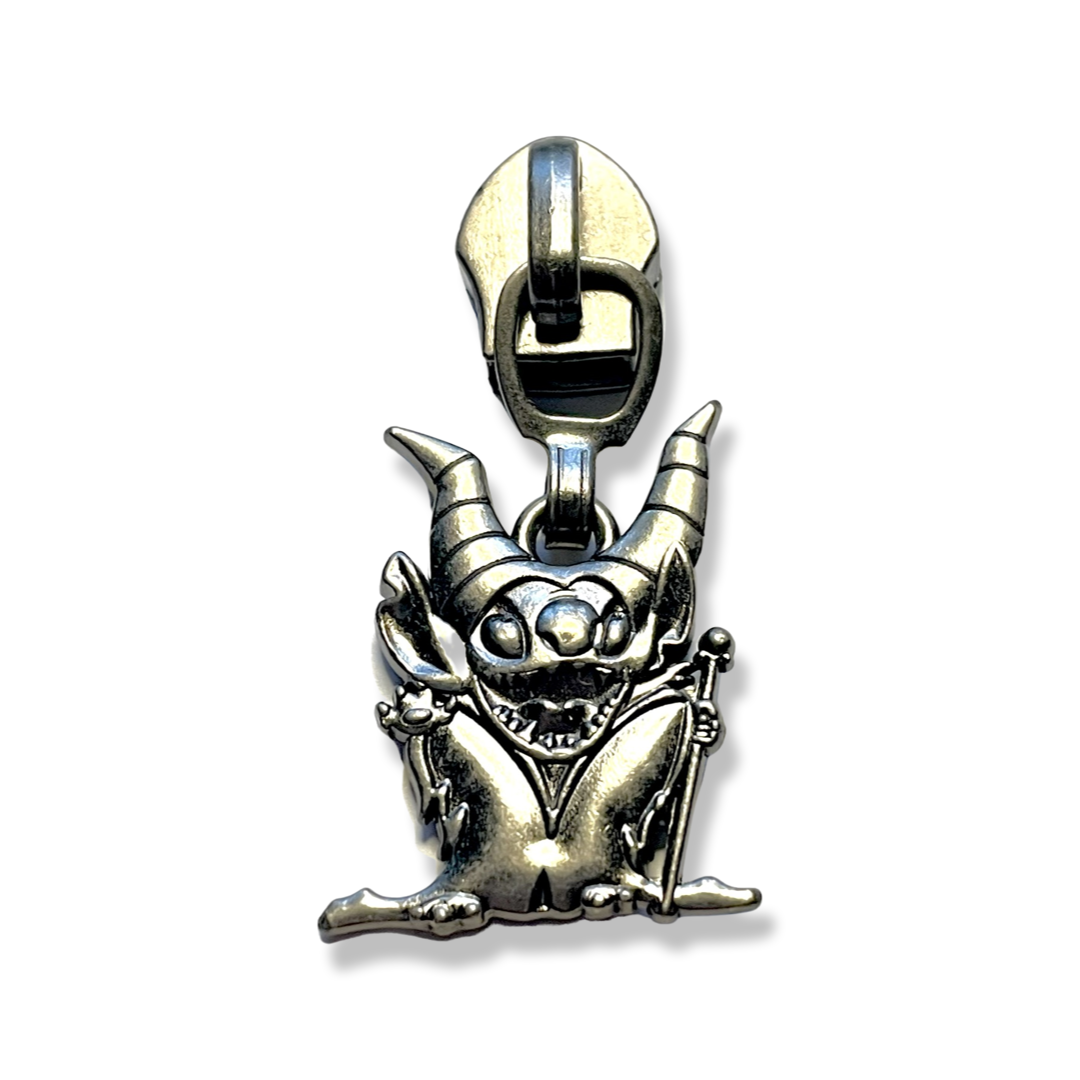 Zipper Pull, Stitch Dress Up, Antique Nickel