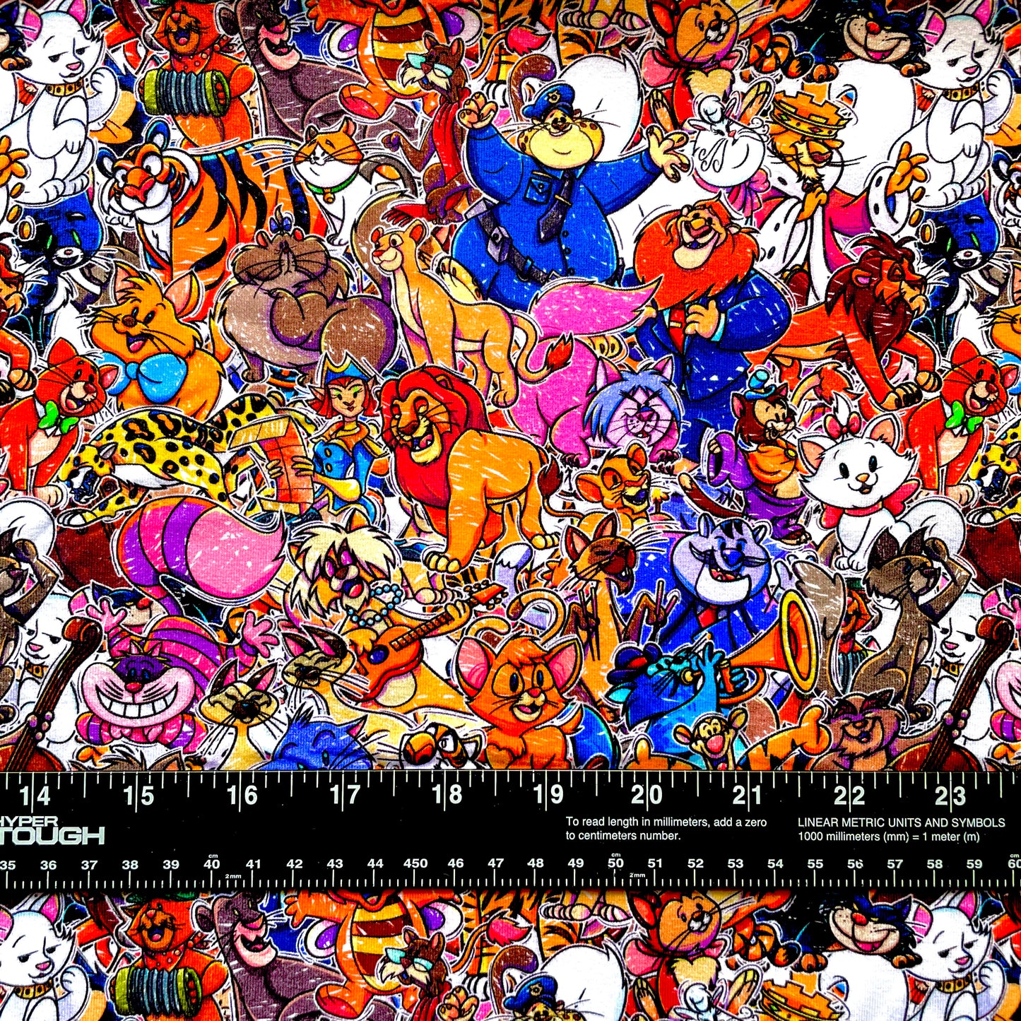 Half Yard, Everybody Wants to be a Cat, Cotton Spandex