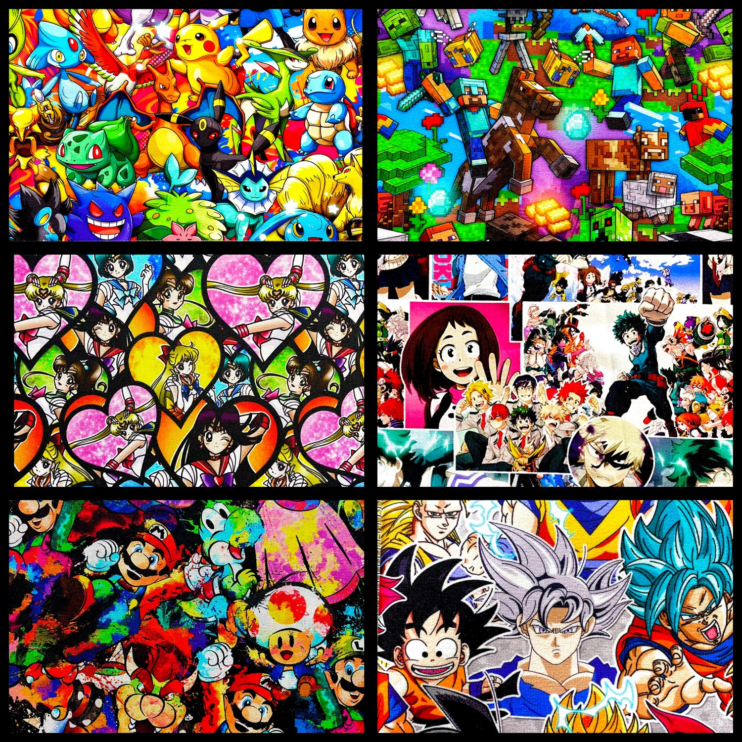 Gamer & Anime Tumbler Cuts