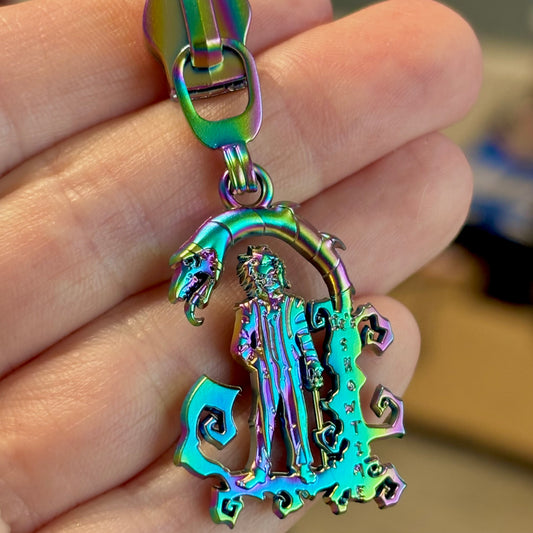 Zipper Pull, Beetle Guy, Showtime, Rainbow Matte