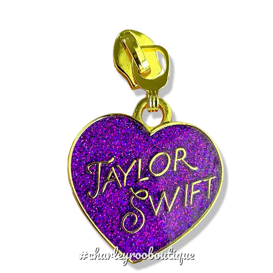 Zipper Pull, TSwift Heart