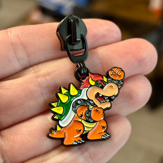 Zipper Pull, Bowser, Mario