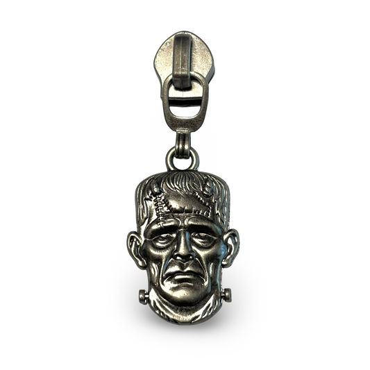 Zipper Pull, Frank Monster, Antique Nickel