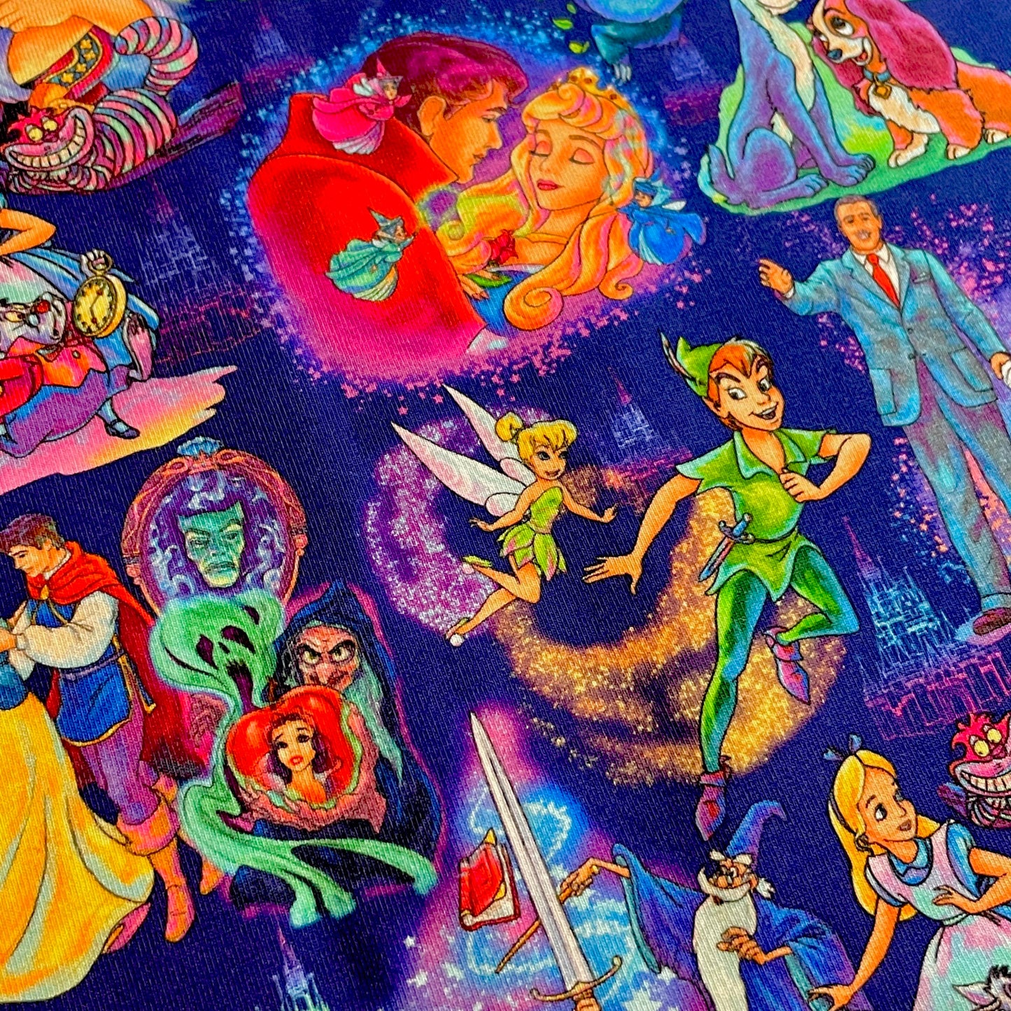 9x14 Tumbler Cut, Custom Fabric, CottonSpandex, High Quality, Mask Cut, Tumbler Fabric, Disney, Art, Beautiful