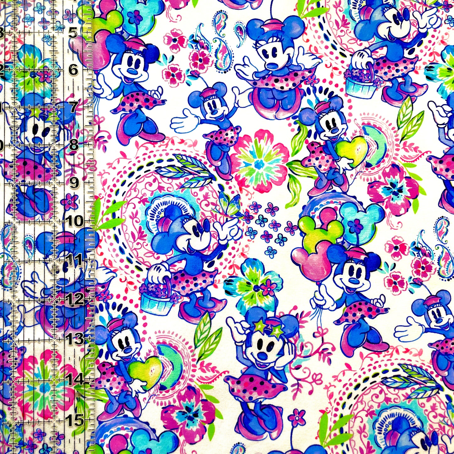 9x14 Tumbler Cut, Custom Fabric, CottonSpandex, High Quality, Mask Cut, Tumbler Fabric, Girlie Minnie, LP Inspired, Classic